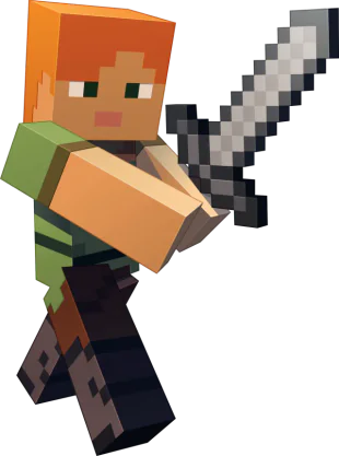Minecraft karakteri Alex – Önem Bilişim Minecraft server kiralama