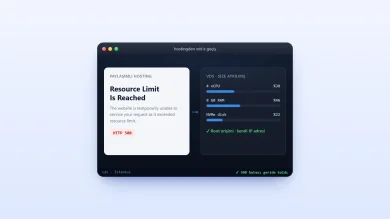 Paylaşımlı hostingden VDS sunucuya geçiş zamanı