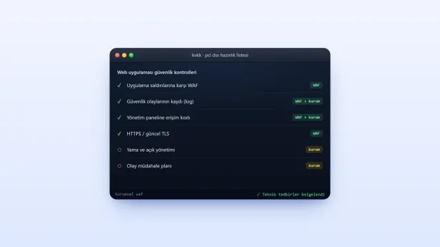 KVKK ve Veri Güvenliği Standartları (PCI-DSS) Sürecinde Kurumsal Siteler İçin WAF'ın Kritik Rolü