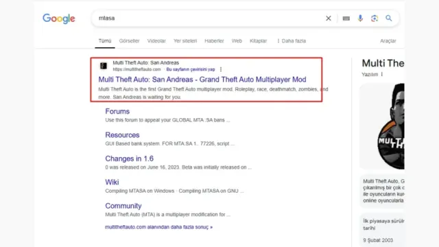 MTA Sunucu Kurulumu